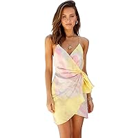 LUAN Summer Dresses for Women Beach Sling Dress Sexy Backless Dress Slip Dress