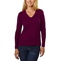 Ladies' V-Neck Cashmere Sweater