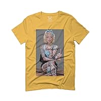 Marilyn Monroe Inked Tattoed Cool Graphic Hipster Summer pin up Girl Chicano for Men T Shirt