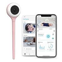 Baby Monitor (Cotton Candy) -Full-Featured Smart Wi-Fi Camera of True Crying Detection with Extra in-App Plan of Breathing Monitoring/Sleep Tracking-Accessories Free/7 Days Trial Period