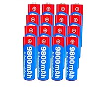 Rechargeable Batteries 9800Mah Rechargeable Battery Aa Aaa1.5 V Rechargeable New 1.5V Alkaline. 1.5 V 16Pcs