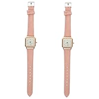 2pcs Watch Glass Women's Wrist Ornaments Accessories