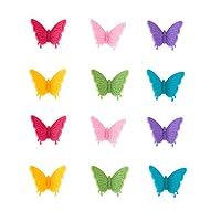 Decorative Refrigerator Magnets, Perfect Fridge Magnets for House Office Personal Use (12Pcs Butterfly)