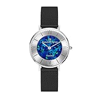 Glamour Cliff Blue Opal Watch - 32mm