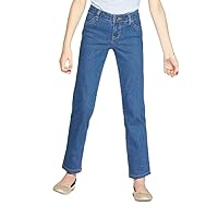 Cat & Jack Girls' Mid-Rise Straight Jeans -