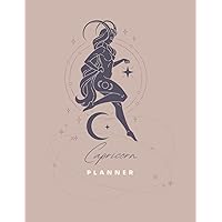 Capricorn Planner with 52 weekly sheets