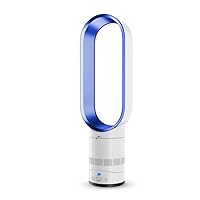 Evaporative Coolers,bladeless Fan Air Cooler,air Conditioner Fan Cooler Negative Ions Safety Tower Fan,mute Fan-blue 16inch