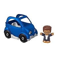 Fisher-Price Blue Car Little People Vehicle
