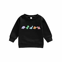 Infant Toddler Baby Boy Girl Sweatshirt Pullover Tops Letter Long Sleeve Casual Sweater Tops Shirts Fall/Winter Clothes