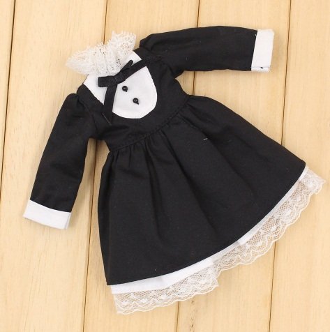 Studio one Maid Outfit with Apron and Socks Cloth for Blythe Doll ,1/6 ICY BJD NEO Best Gift