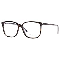 Saint Laurent SL453 002 Eyeglasses Women's Havana Full Rim Optical Frame 56mm