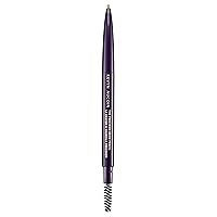 Kevyn Aucoin The Precision Brow Pencil, Ash Blonde: Ultra slim, thin and strong. Retractable plus spoolie brush. Pro makeup artist go to. Sculpt, define and shape eyebrows. Stay put, smudge-proof.