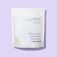 Needed Hydration Support - for Pregnancy, Prenatal, Electrolytes + Trace Minerals, Support Lactation, Reduce Nausea, Magnesium, Chloride, Sodium, Potassium, Trace Mineral Concentrate (Lemon)