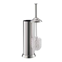 Gatco 1485 Toilet Brush and Canister, Satin Nickel