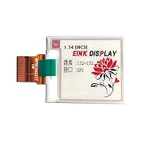Taidacent Red Eink Display Color Ink Screen SPI Serial Port 1.54 Inch Epaper GDEW0154Z17 Low Power Electronic Paper Screen for Shelves (Screen)