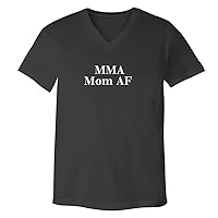 MMA Mom AF - Adult Bella + Canvas 3005 Men's V-Neck T-Shirt