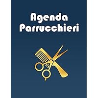 AGENDA PARRUCCHIERI (Italian Edition)