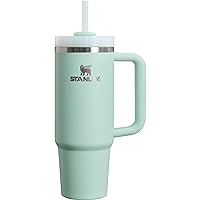 STANLEY Quencher H2.0 FlowState Stainless Steel Vacuum Insulated Tumbler with Lid and Straw for Water, Iced Tea or Coffee (MInt, 40 oz)