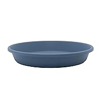 The HC Companies 8 Inch Round Plastic Classic Plant Saucer - Indoor Outdoor Plant Trays for Pots - 8.5