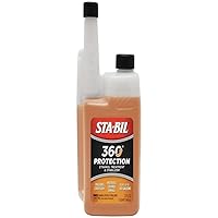STA-BIL 360 Protection Ethanol Treatment & Fuel Stabilizer - Fuel System Cleaner - Fuel Injector Cleaner - Increases Fuel Mileage - Protects Fuel System - Treats 160 Gallons - 32 Fl. Oz. (22275-6PK)
