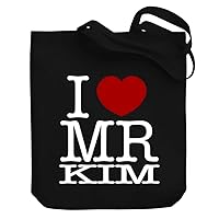 I love Mr Kim Canvas Tote Bag 10.5