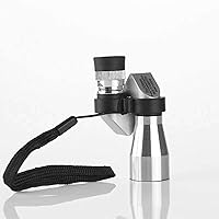 Mini Monoculars, Adult Pocket Binoculars, Small Compact Monoculars, w/ 8X Zoom - Best Compact Monoculars for Viewing & Travel! White