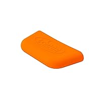 Lodge BOLD Silicone Assist Handle Holder - Dishwasher Safe Hot Handle Holder Upgraded Design for Lodge BOLD Products Only - Heat Protection Up to 450° - Fiery Orange