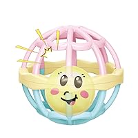 WEofferwhatYOUwant Large Play Ball Baby Toys for Playtime - Teething Ball, Grasping Ball | Perfect for Tummy Time, Grip & Grab Play - Ideal Baby Toys 0-6 Months