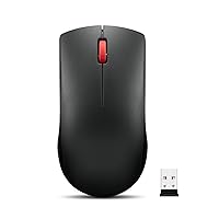 Lenovo Wireless Mouse (WL150) - 2.4G Nano USB-A Ambidextrous Ergonomic Mouse – 3-Million Clicks, 1,000 DPI – Portable Compact Cordless Design - Computer & Laptop Accessories