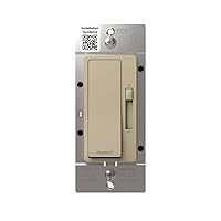 Radiant® 150-Watt Single-Pole/3-Way LED Advanced Dimmer, Ivory