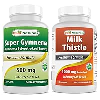 Gymnema Sylvestre Extract 500 mg & Milk Thistle Extract 1000mg
