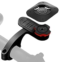 Spigen Life Out Front Bike Phone Mount, Bike Phone Holder with Universal Adapter, Motorcycle Handlebar Mount for Motorcycle, Classic, Electric and Mountain Bike Designed for iPhone & Android Devices