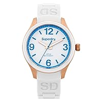 Superdry SYL134U Ladies Scuba Luxe White Silicone Strap Watch