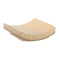 PacknWood- 209BBCAR50 -bamboo disposable dinner plates-compostable bamboo plates- bamboo plates large-bamboo plate- bamboo paper plates for parties-2