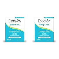 Estroven Sleep Cool for Menopause Relief, 30 Ct, Sleep Support Supplement With Clinically Proven Ingredients to Relieve Menopause Symptoms plus Night Sweats & Hot Flash Relief, Drug-Free & Gluten-Free