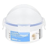 LocknLock Easy Essentials Food Storage lids/Airtight containers, BPA Free, Onion-10 oz, Clear