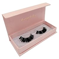 Natural False Eyelashes 3D Mink Lashes Volume Soft Lashes Long Eyelash Extension Fake Mink Eyelashes Cilios Maquiagem (Color : 603)