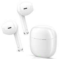 yobola Wireless Earbuds, Bluetooh Earbuds, Deep Bass Light Weight Mini Wireless Headphones for Running/Fitness, 25Hrs Playtime, Built-in Microphone, Touch Control, IPX5 Waterproof