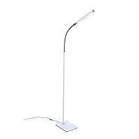 Daylight Company Uno Pro lamp, Standing Lamp for Living Room, Bedroom, Salon, Office, Touch Control, Flexible Arm, Sleek Design, Multipurpose