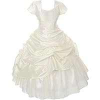 Little Girls Extravagant Pick up Bolero Princess Party Pageant Flower Girl Dress