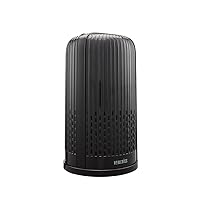 Homedics TotalClean 5-in-1 Tower Air Purifier UV-C Technology, Bacteria, Virus, Allergens, UV-C Light for Bedrooms, Offices, 3-in-1 HEPA-Type Filtration, Activated Carbon Odor Filter for Medium Rooms