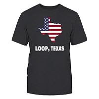 FanPrint Texas American Flag Loop USA Patriotic Souvenir