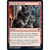 Magic: the Gathering - End The Festivities (155) - Innistrad: Crimson Vow