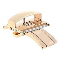 Ewatchparts 14MM DEPLOYMENT BUCKLE CLASP 14/16MM STRAP FOR OMEGA WATCH BAND ROSE