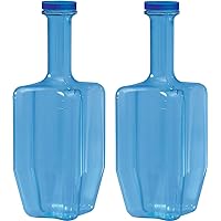 San Jamar Rapi-Kool Cold Paddle Chill Utensil for Chilling Soups and Hot Liquids In Restaurants and Kitchens, Plastic, 64 Ounces, Blue, (Set of 2)