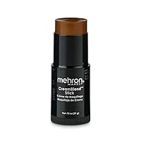 Mehron Makeup CreamBlend Stick | Face Paint, Body Paint, & Foundation Cream Makeup| Body Paint Stick .75 oz (21 g) (Dark 2)
