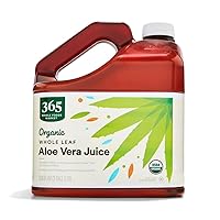 Organic Whole Leaf Aloe Vera Juice, 128 Fl Oz
