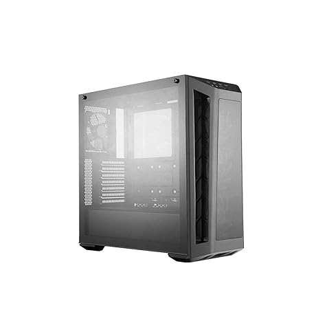 Cooler Master MasterBox MB530P ATX Mid-Tower with Three Tempered Glass Panel, Front Side Mesh Intakes, Three 120mm ARGB Lighting Fans