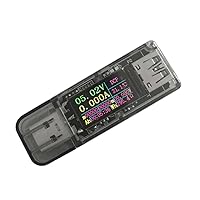 ZK-UT 5A USB Tester Color Screen Voltammeter Power Capacity Fast Charging Protocol