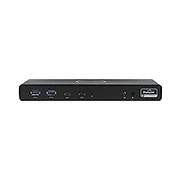 VisionTek VT4510 Universal USB Dual Monitor Docking Station - 2x HDMI, 2x DisplayPort, 100W Power, 4x USB-A, 2x USB-C, Audio, Ethernet for Windows/ MacOS/ ChromeOS